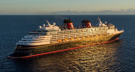 The Disney Magic cruise ship