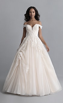 Neva Style - Luxury İndigo Blue Muslim Wedding Dress 2320IM - Neva-style.com