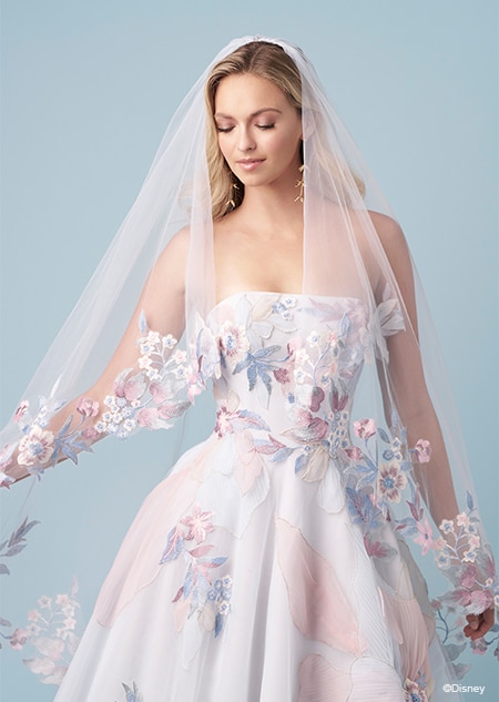 Rapunzel Inspired Ballgown Wedding Dress | Disney's Fairy Tale