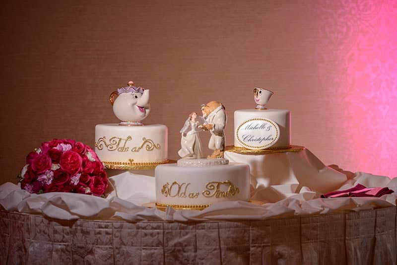 Wedding Cake Wednesday Beauty And The Beast Anniversary Disney Weddings