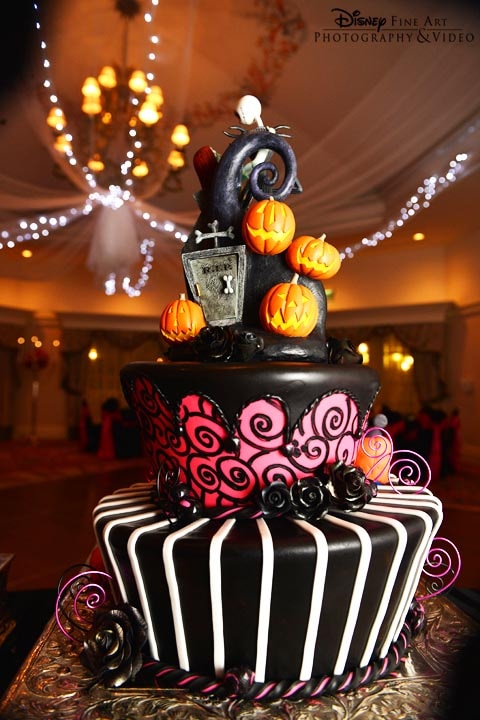 A Spooktacular Double Feature Wedding Cake Wednesday Disney