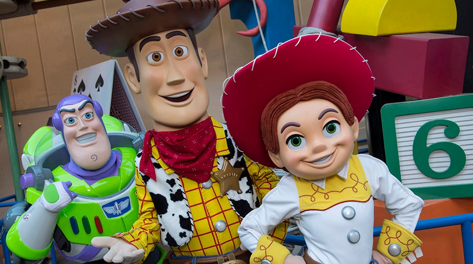 disney characters toy story