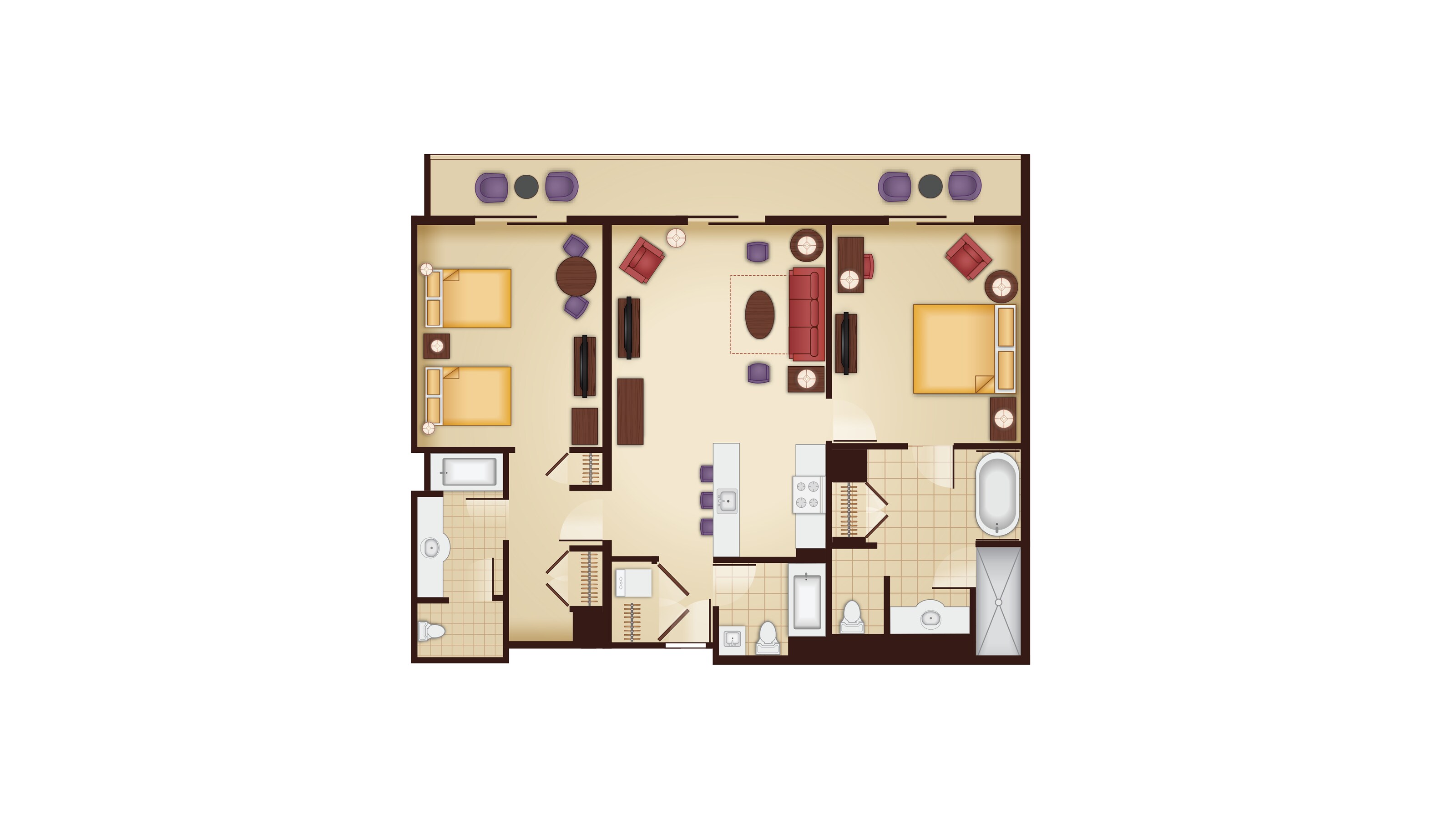 Rooms Points Disney S Animal Kingdom Villas Kidani Village