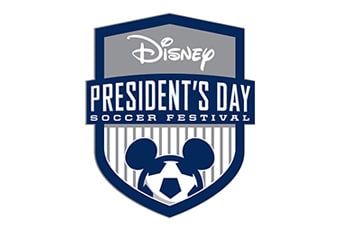 Disney Presidents Day Soccer Festival Logo