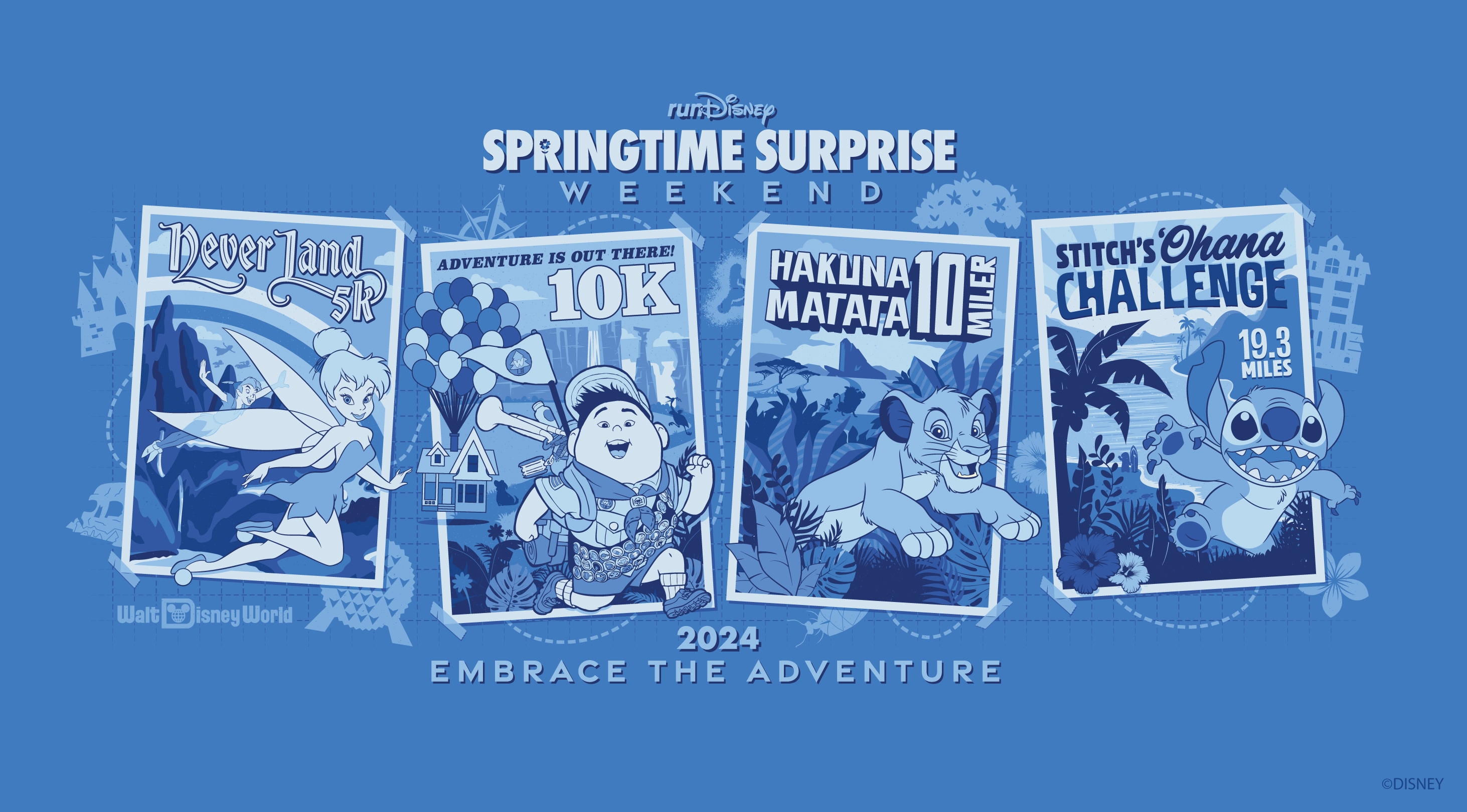 Celebrate the Spirit of Togetherness During the 2024 runDisney Springtime Surprise Weekend