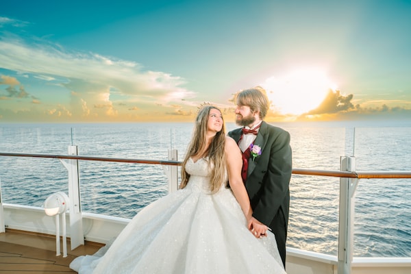 An Enchanting Wedding Aboard Disney Cruise Line s Newest Ship the